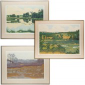 GORDON MORTENSON, (3) WOODCUTS