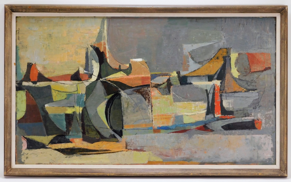 GORDON STEELE MODERNIST ABSTRACT