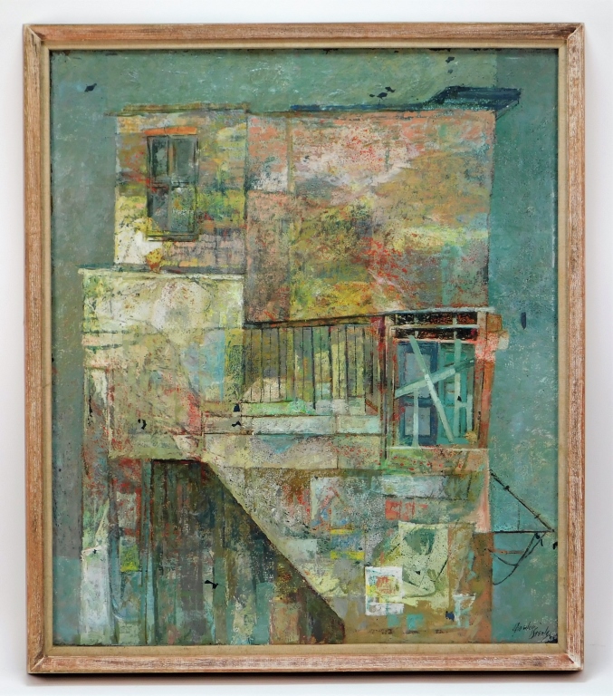 GORDON STEELE SEMI ABSTRACT