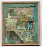 GORDON STEELE SEMI ABSTRACT BU