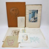 GORDON STEELE SKETCHBOOK & WOR