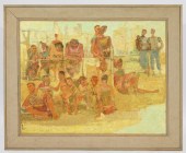 GORDON STEELE SOCIAL REALIST F