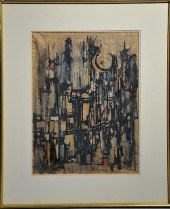 GORDON WAGNER WATERCOLORAbstra