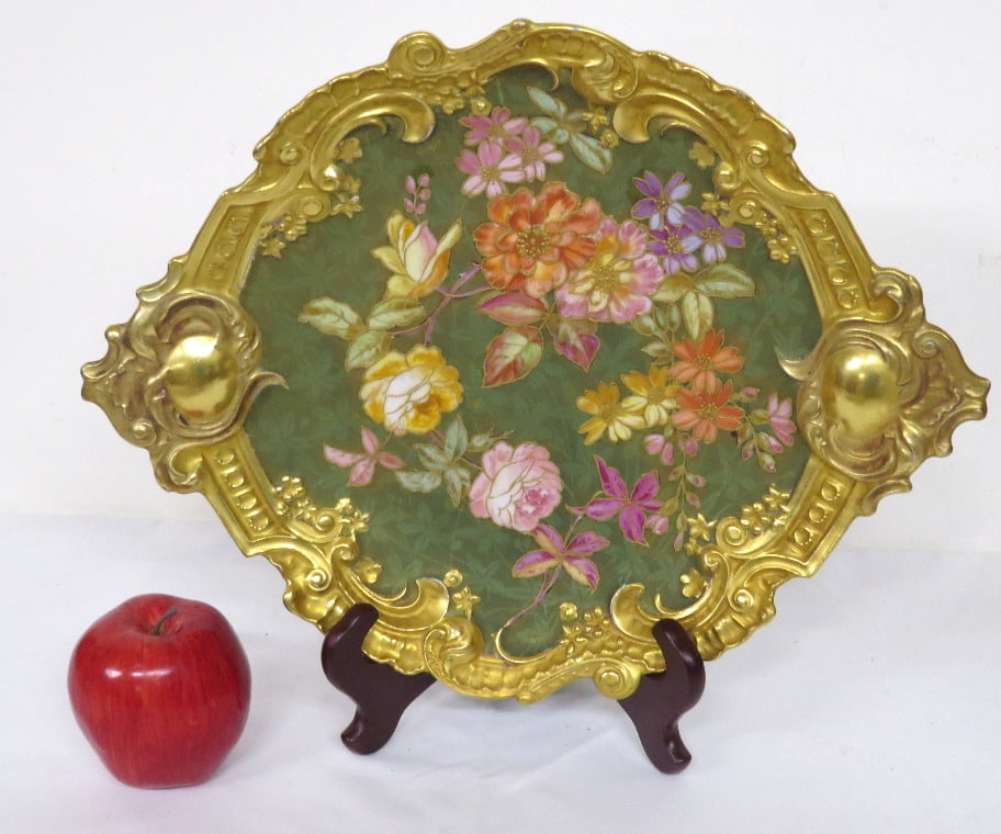 GORGEOUS CM LIMOGES DEPOSE' PAINTED