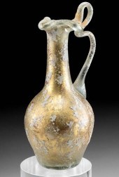 GORGEOUS ROMANGLASS PITCHER GO