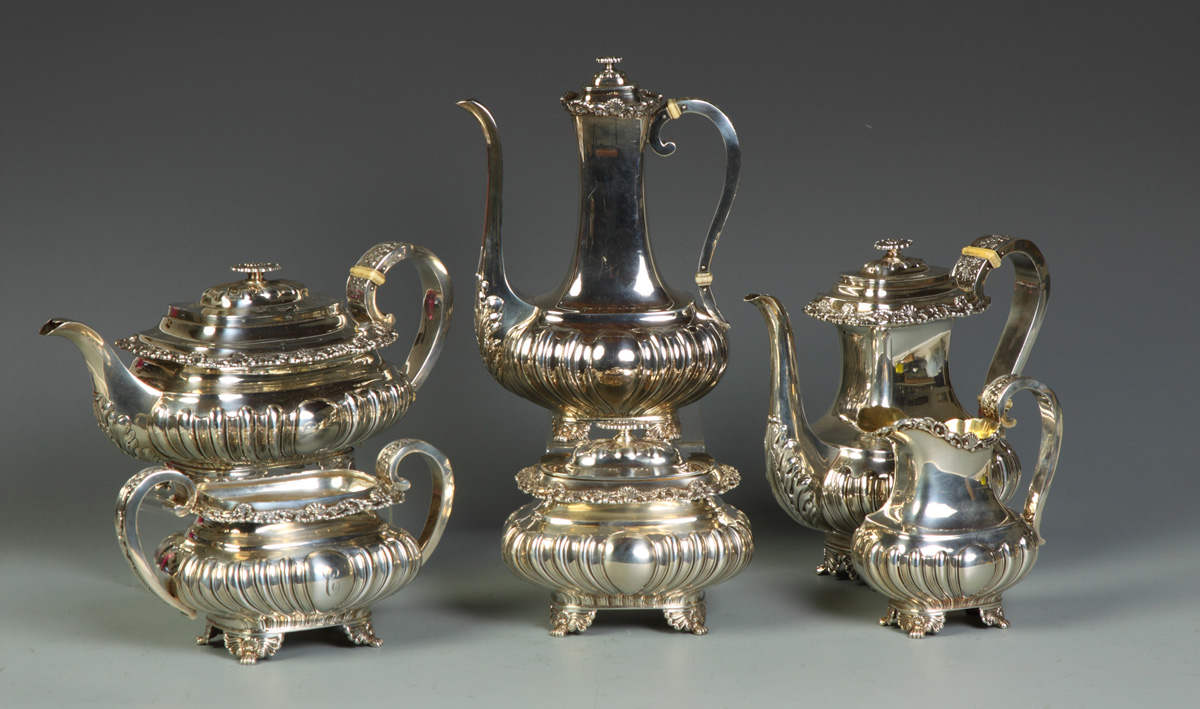 Gorham 6 Pc. Sterling Tea Set 62.