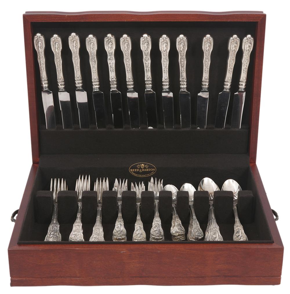 GORHAM 64 PCS. STERLING