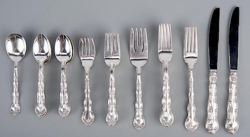 GORHAM & ALVIN STERLING FLATWARE,