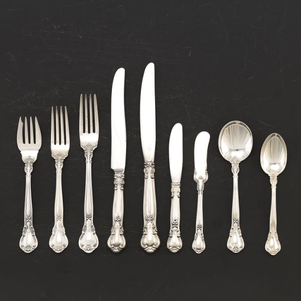 GORHAM ASSORTED FLATWARE SET,