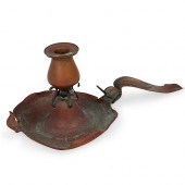 GORHAM ATHENIC COPPER CANDLEST