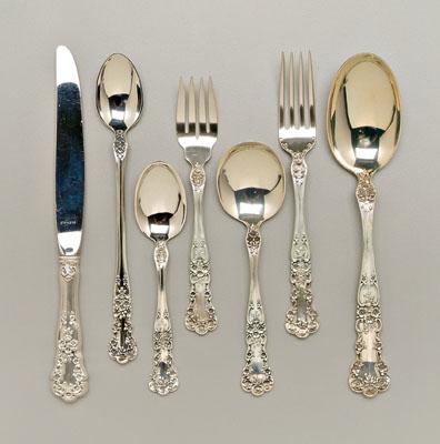 Gorham Buttercup sterling flatware,