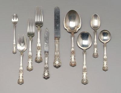 Gorham Buttercup sterling flatware,