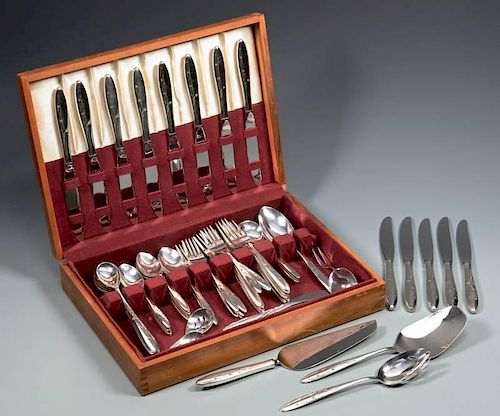 GORHAM CELESTE STERLING FLATWARE,