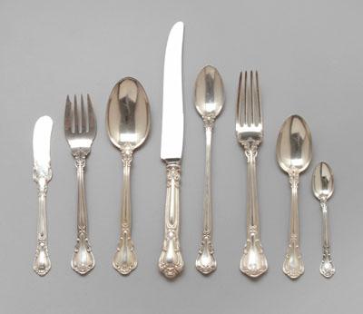 Gorham Chantilly sterling flatware,