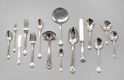 Gorham Chantilly sterling flatware,