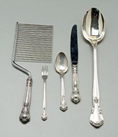 Gorham Chantilly sterling flat