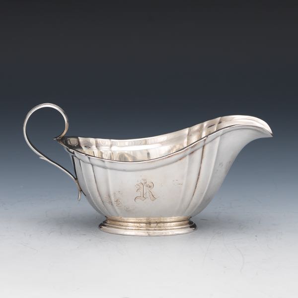 GORHAM "CHIPPENDALE" SAUCE BOAT,