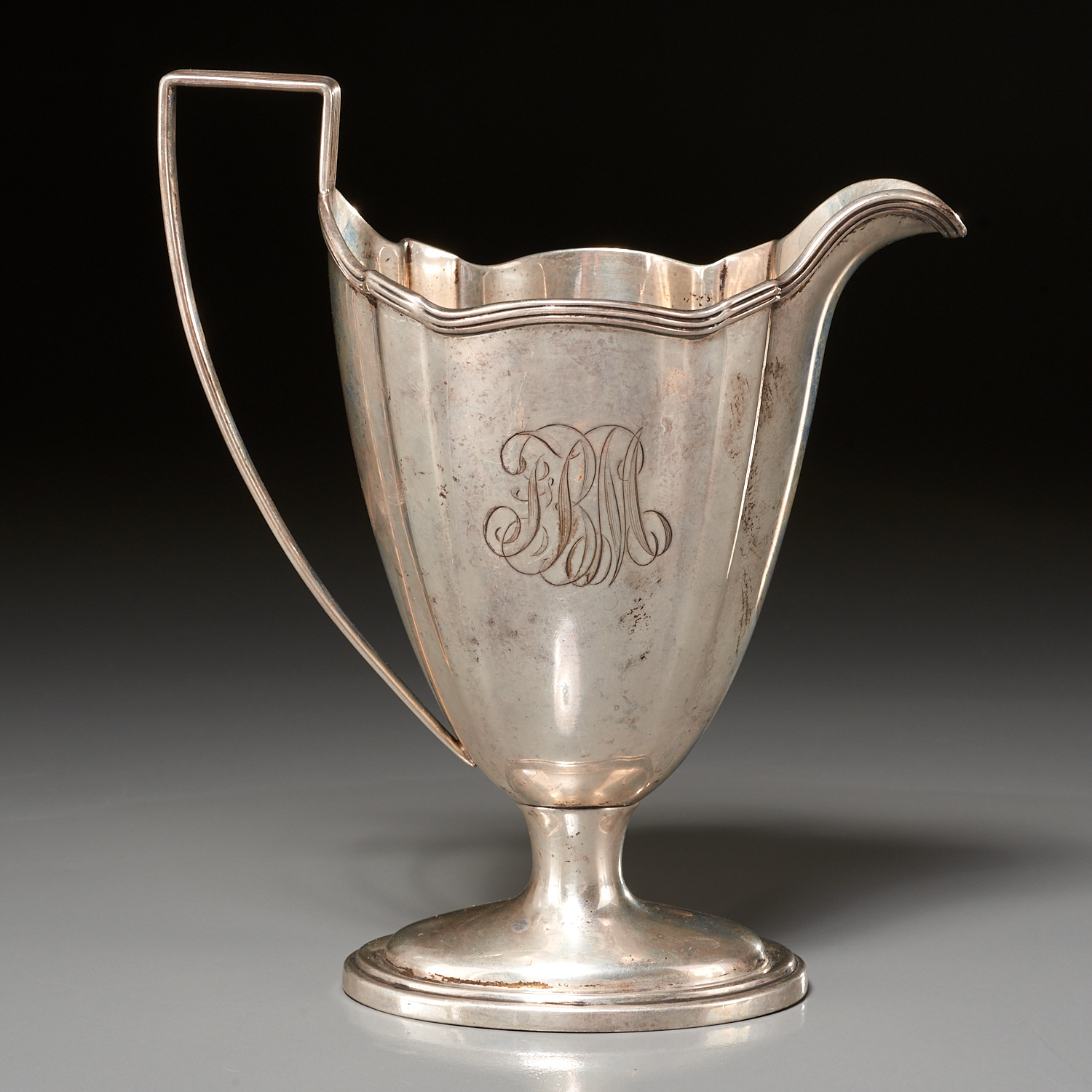 GORHAM & CO., SILVER CREAM JUG 20th