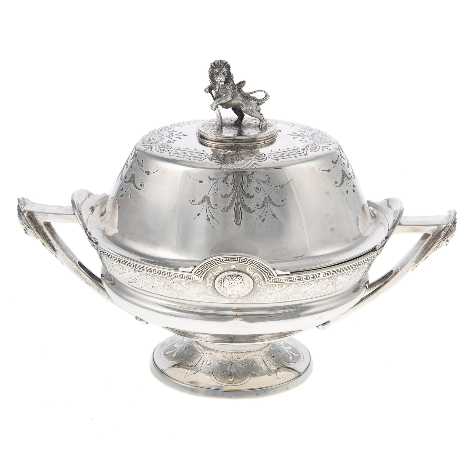 GORHAM COIN SILVER MEDALLION BUTTER
