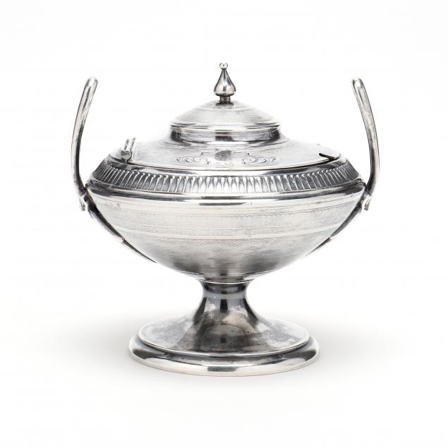 GORHAM COIN SILVER MUSTARD POT With