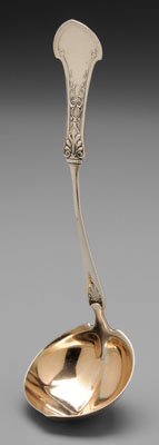 Gorham Corinthian sterling ladle,
