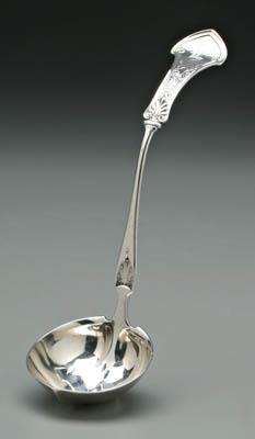 Gorham Corinthian sterling ladle,