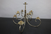 GORHAM EP SILVER NINE CANDLE H