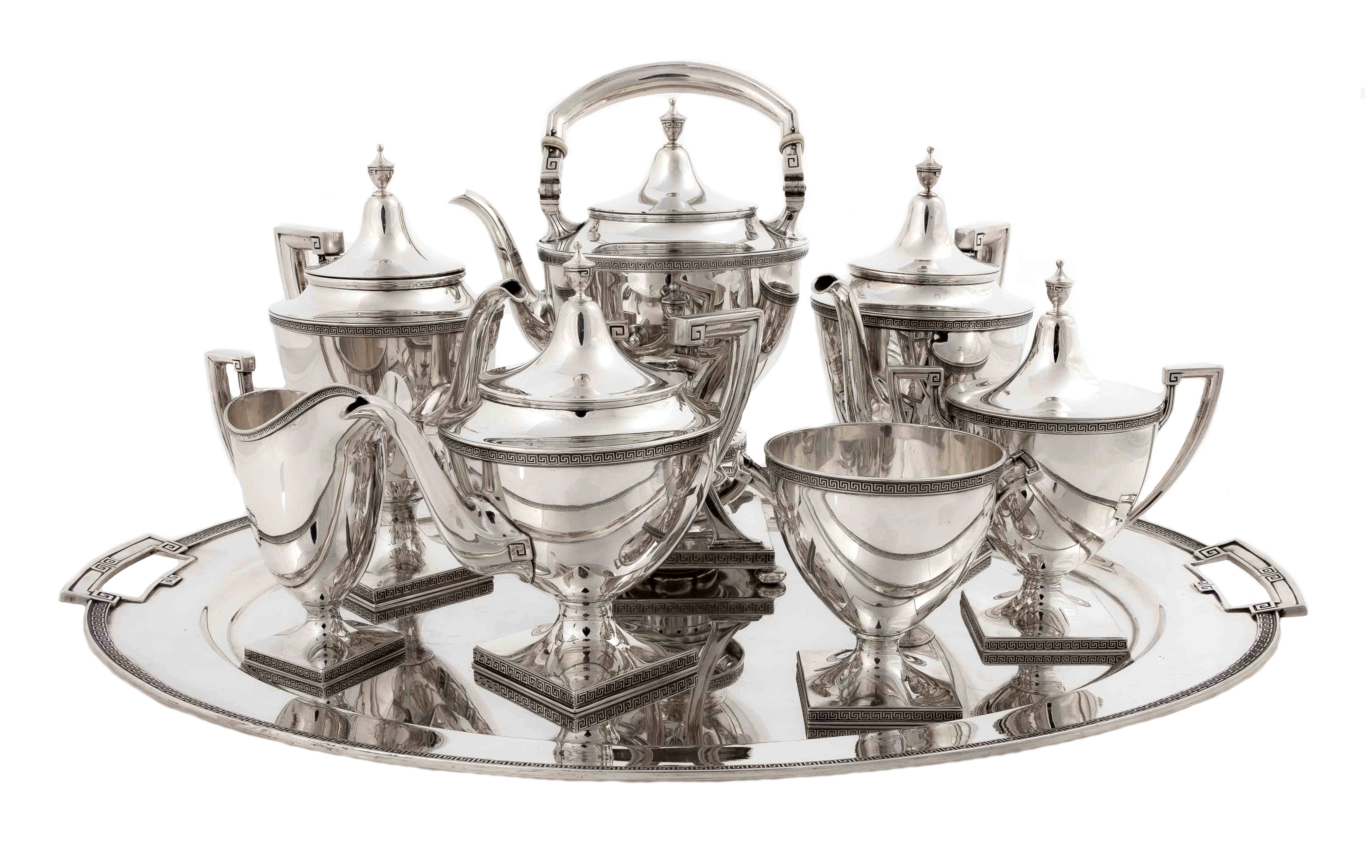 GORHAM ETRUSCAN SILVER COFFEE & TEA