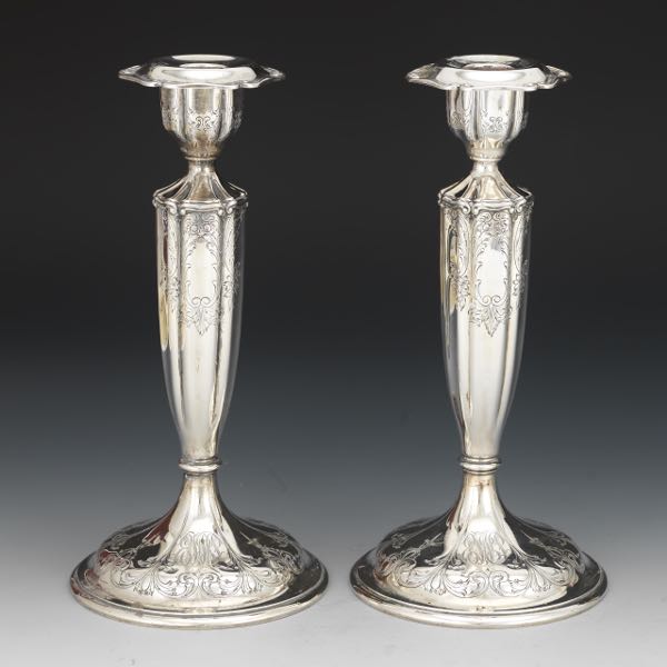 GORHAM FOR GROGAN CO. PAIR OF