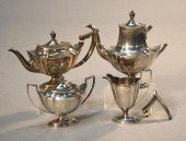 GORHAM FOUR PIECE STERLING TEA