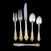 GORHAM  GOLDEN MEDICI  STERLIN