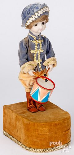 GORHAM MUSICAL DRUMMER AUTOMATON,