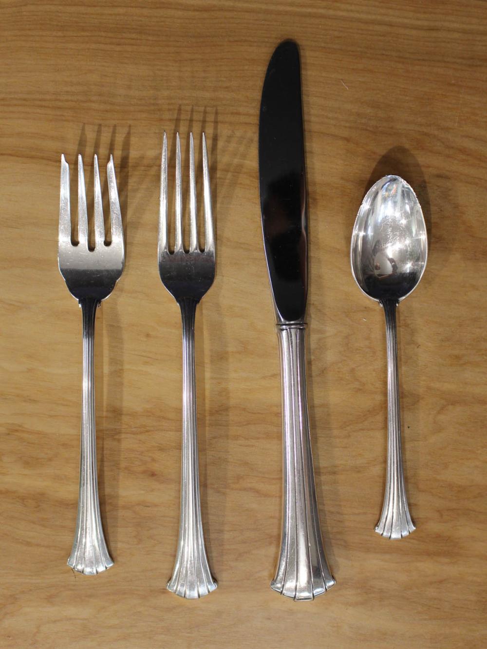 GORHAM "NEWPORT SCROLL" SILVER