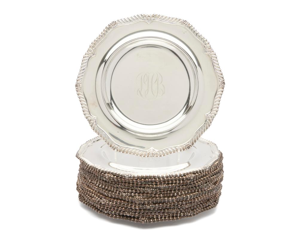 GORHAM SET OF SIXTEEN SILVER