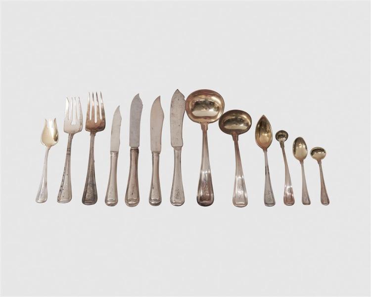 GORHAM SILVER AND GILT SILVER