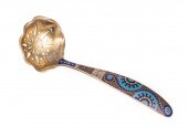 GORHAM SILVER GILT AND ENAMEL