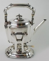 GORHAM SILVER HOT WATER KETTLE