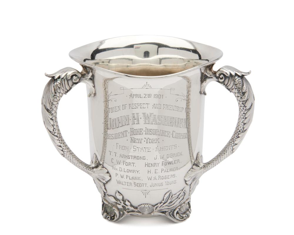 GORHAM SILVER LOVING CUPGorham