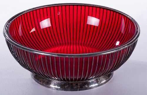 GORHAM SILVER PLATE BOWL W
