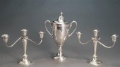 GORHAM SILVER PLATE THREE-LIGH