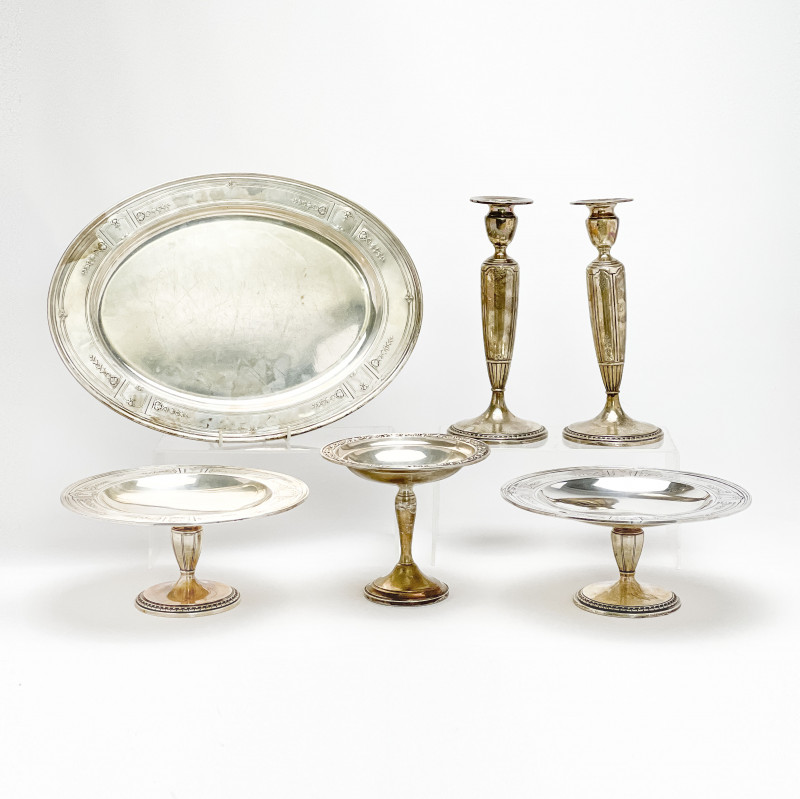GORHAM SILVER - SERVING SET WITH