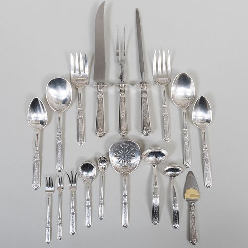 GORHAM SILVER SERVING SET IN THE