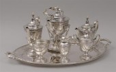 GORHAM SIX-PIECE MONOGRAMMED S