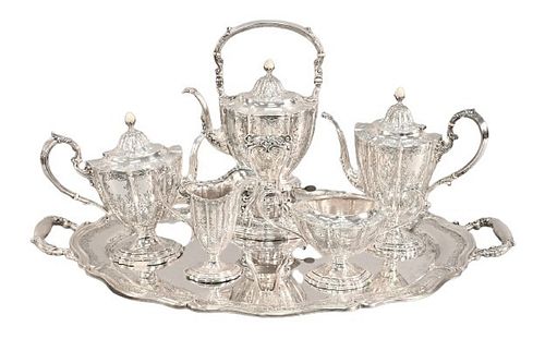 GORHAM SIX PIECE STERLING SILVER