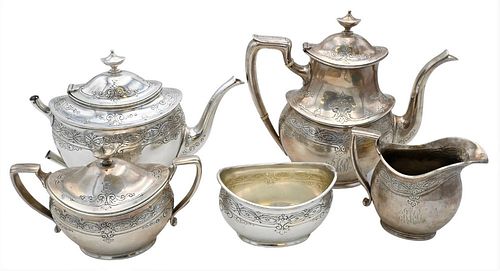 GORHAM SIX PIECE STERLING SILVER