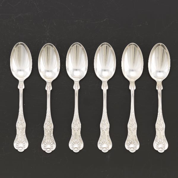 GORHAM SOUP SPOONS, KING GEORGE