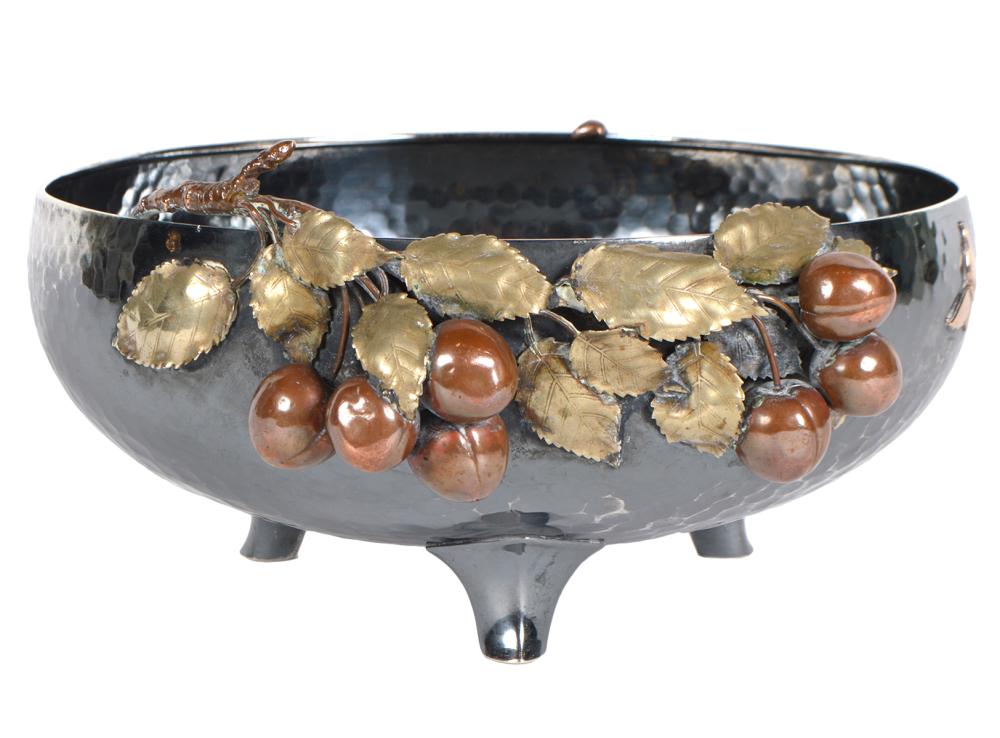 GORHAM STERLING & COPPER HAND