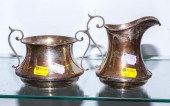 GORHAM STERLING CREAMER & SUGA