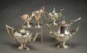 GORHAM STERLING FIVE-PIECE COF