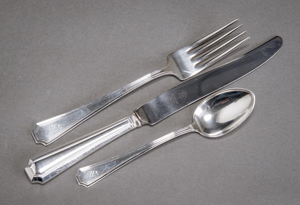 GORHAM STERLING FLAT TABLE SERVICE,